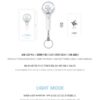 PARK BO GUM Official Light stick FOREVONG Mini Keyring - Image 2