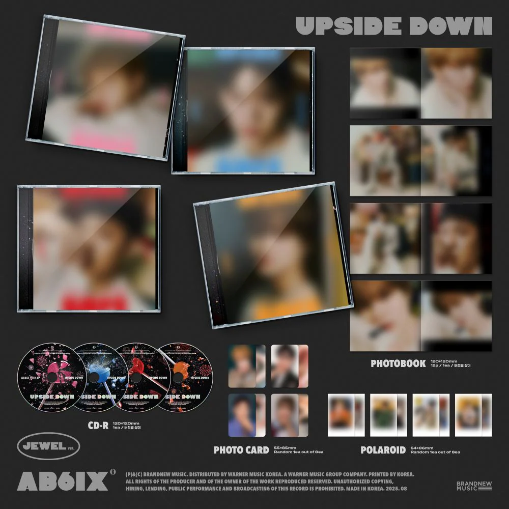 AB6IX - 10th EP [UPSIDE DOWN] JEWEL Ver.