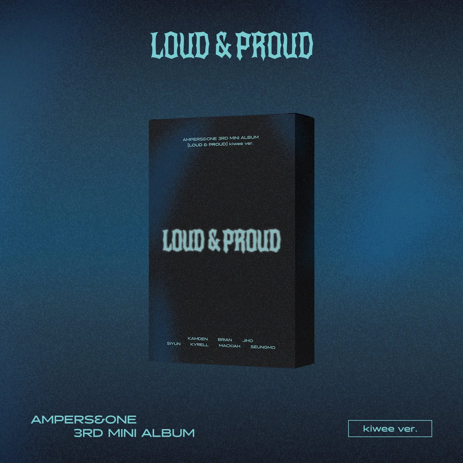 AMPERS&ONE - 3rd Mini Album [LOUD & PROUD] kiwee Ver. (LIMITED EDITION)