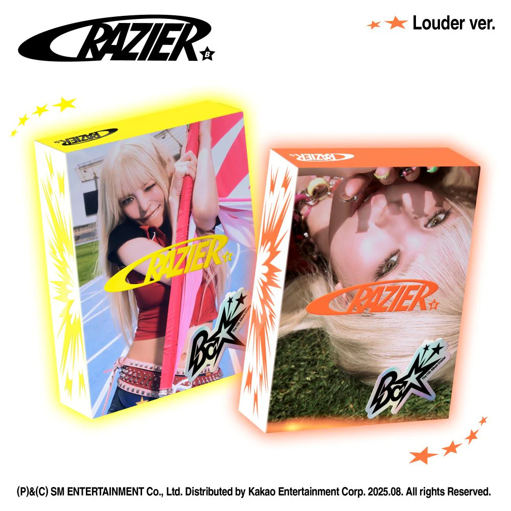 BoA - 11th Album [Crazier] Louder Ver.