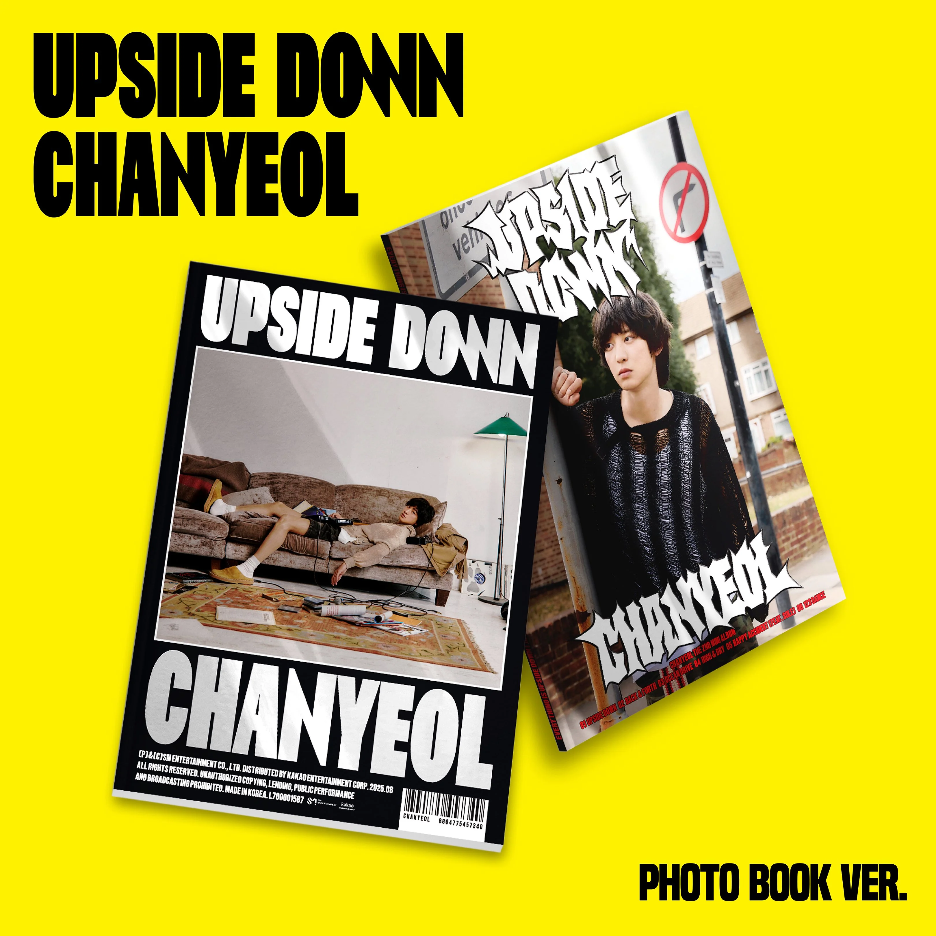 (EXO) CHANYEOL – 2nd Mini Album [Upside Down] (PHOTO BOOK Ver.)