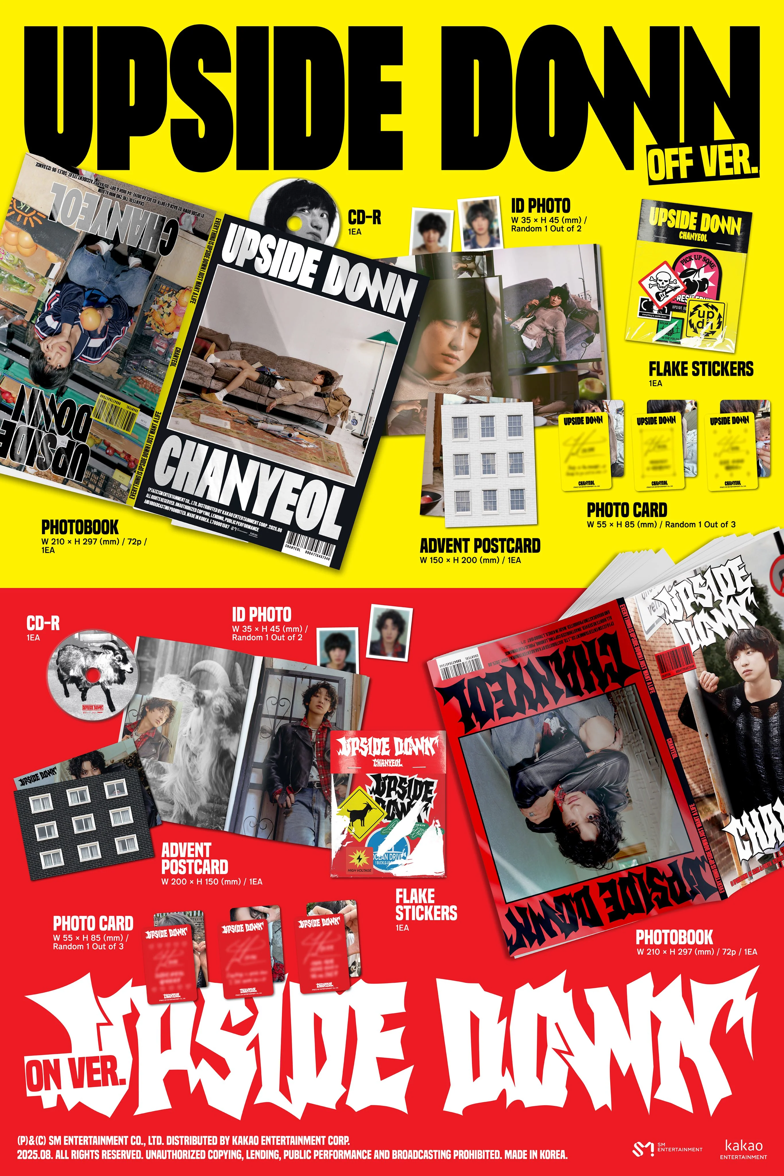 (EXO) CHANYEOL – 2nd Mini Album [Upside Down] (PHOTO BOOK Ver.) - Image 2