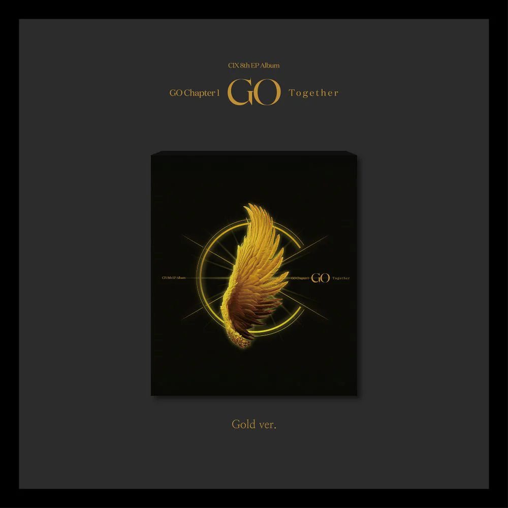 CIX - 8th Mini Album [GO Chapter 1 : GO Together] Gold Ver.