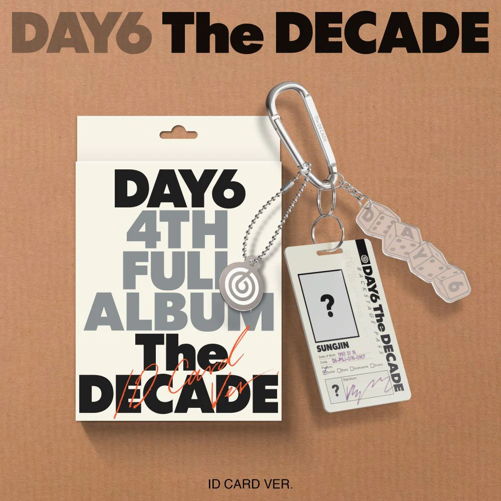 DAY6 - 4th Album [The DECADE] ID Card Ver.