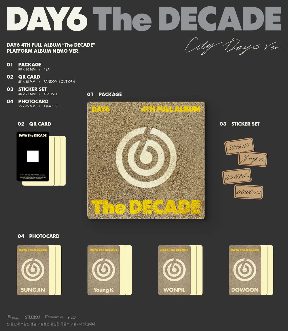DAY6 - 4th Album [The DECADE] Platform Album Nemo Ver. - Image 2