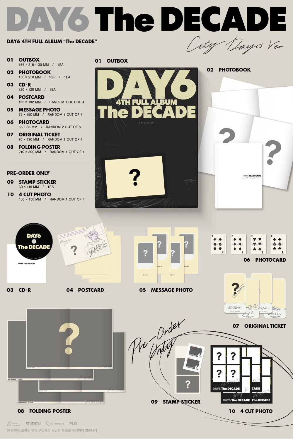 DAY6 - 4th Album [The DECADE] Standard Ver.