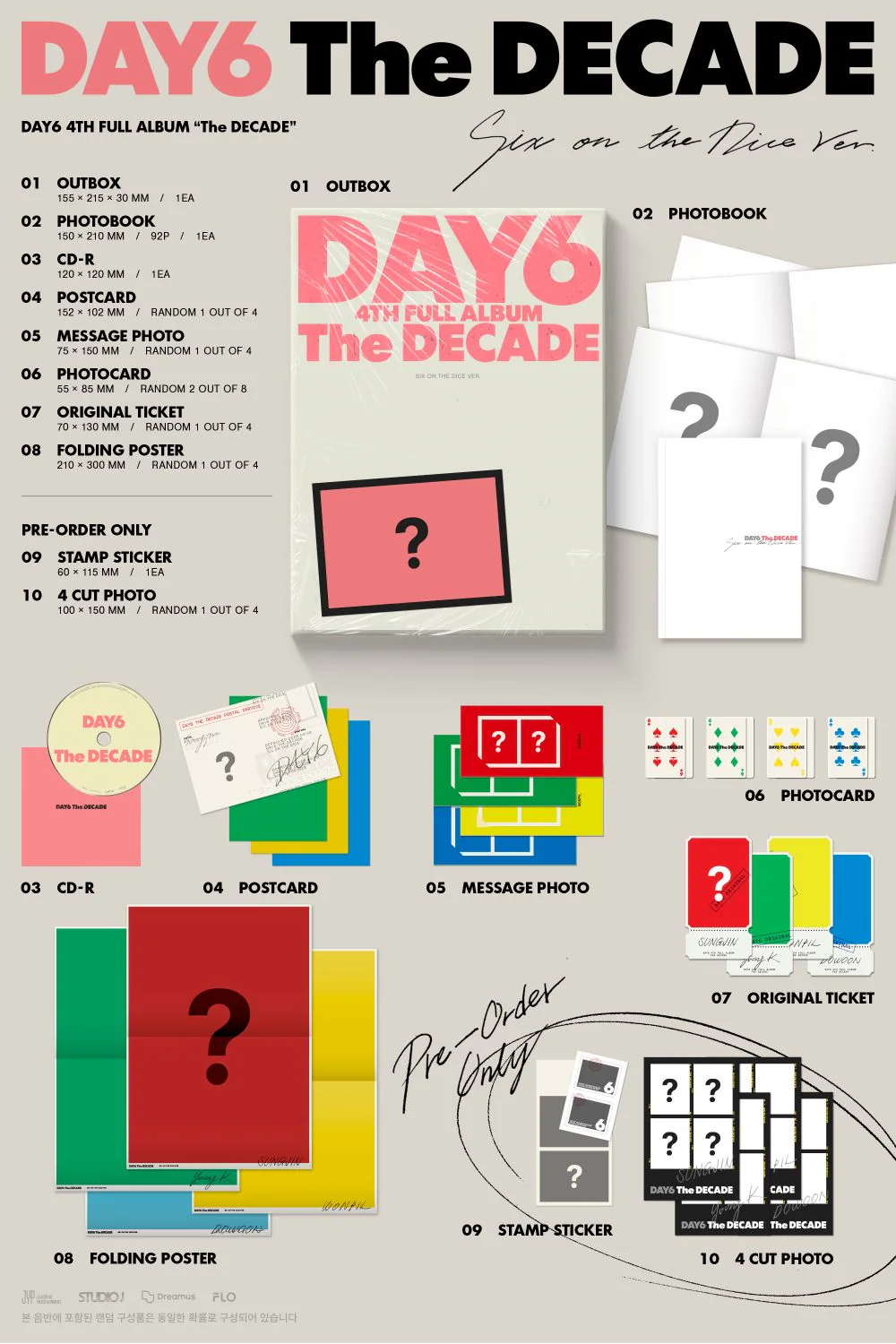 DAY6 - 4th Album [The DECADE] Standard Ver. - Image 3