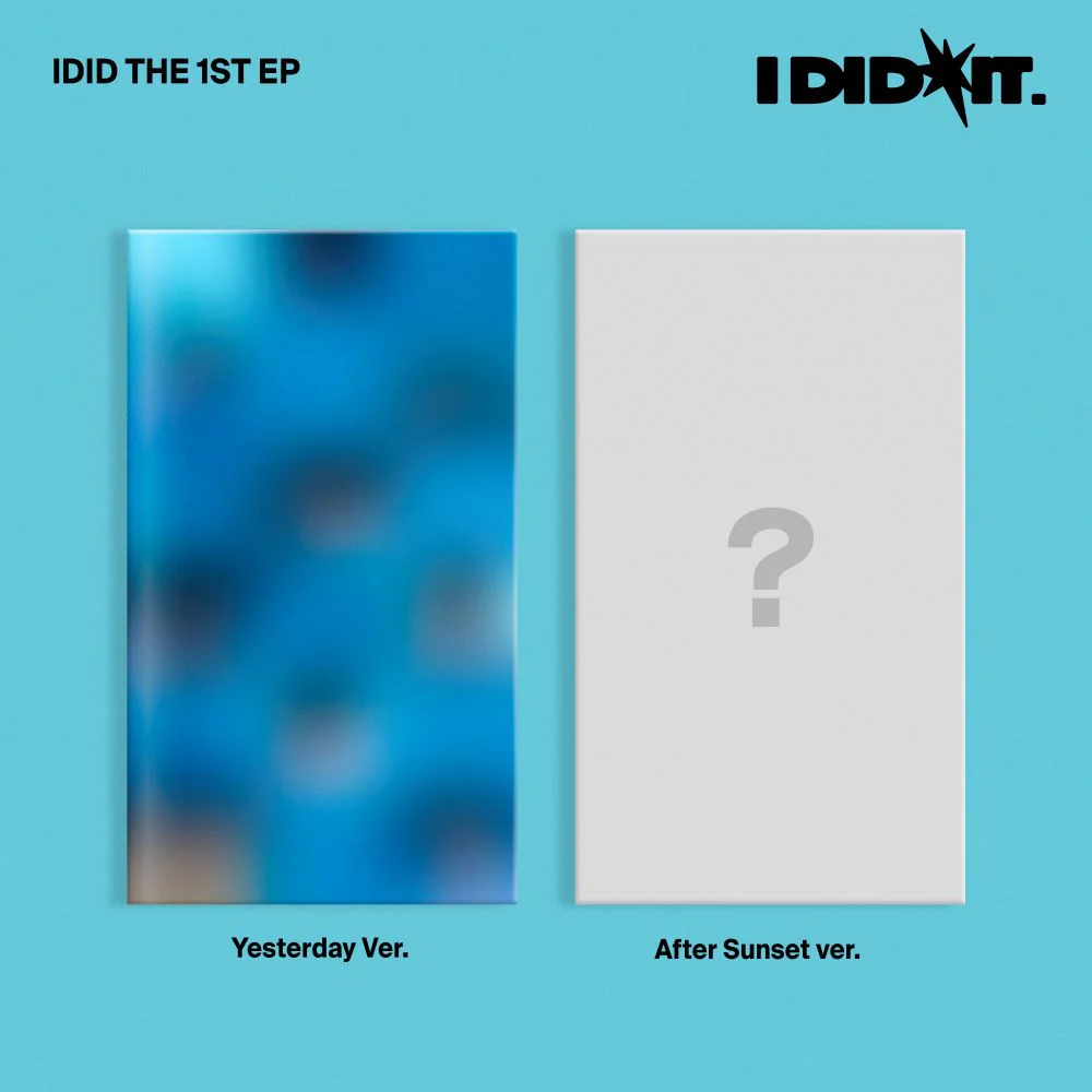 IDID - 1st Mini Album [I did it]