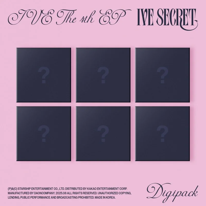 IVE – THE 4th EP [IVE SECRET] (Digipack Ver. Limited)
