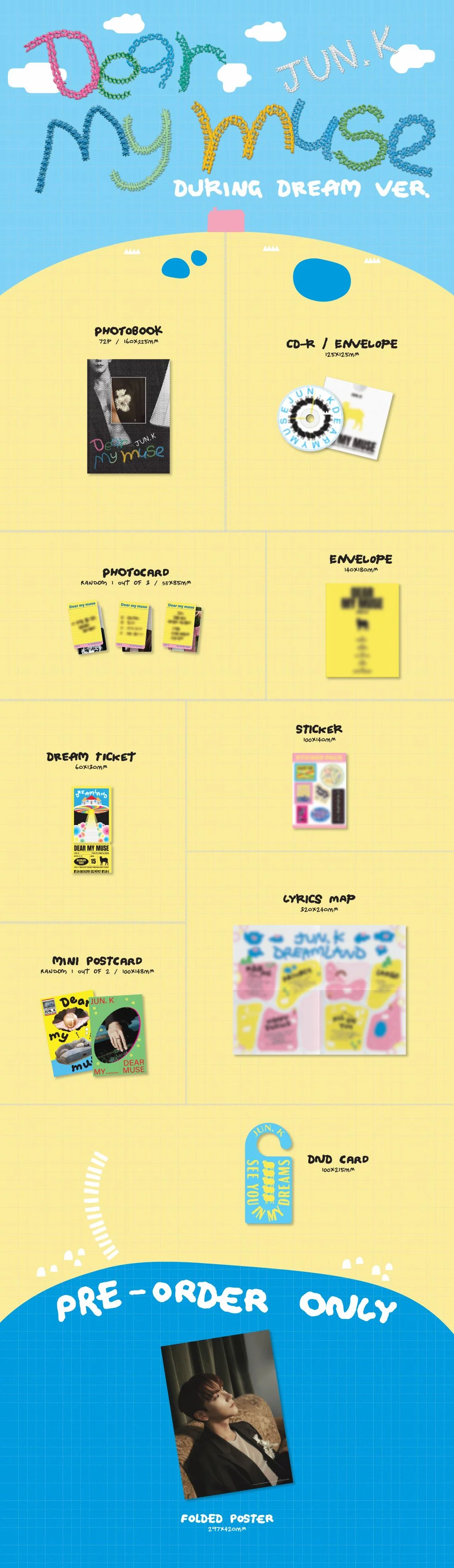 JUN. K - 4th Mini Album [Dear my muse] Standard Ver. - Image 2