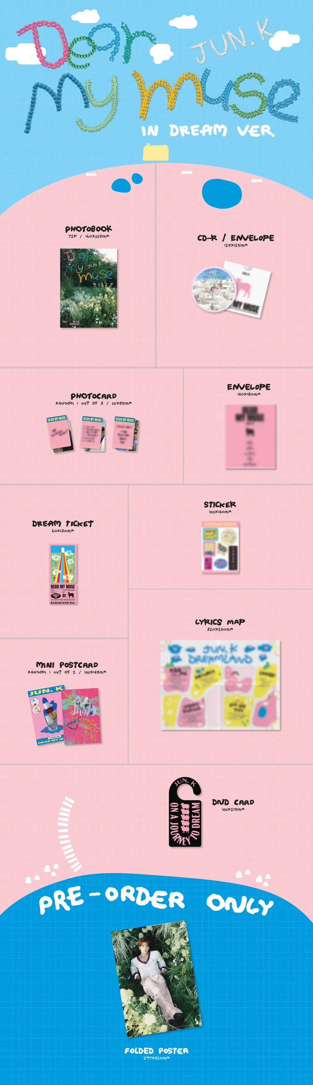 JUN. K - 4th Mini Album [Dear my muse] Standard Ver.