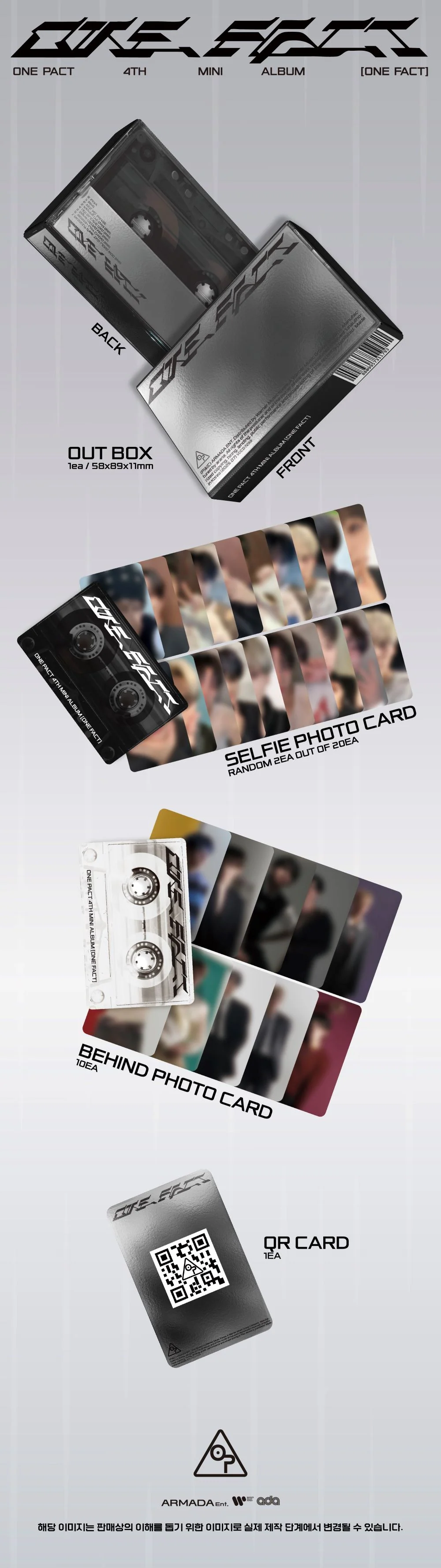 ONE PACT - 4th Mini Album [ONE FACT] Platform Ver. - Image 2