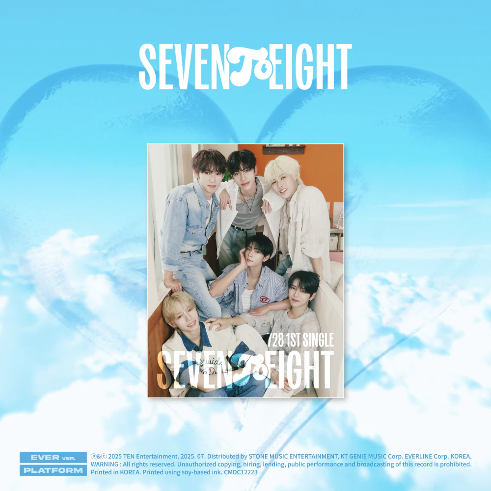 SEVENTOEIGHT - 1st Single [SEVENTOEIGHT] EVER Ver.