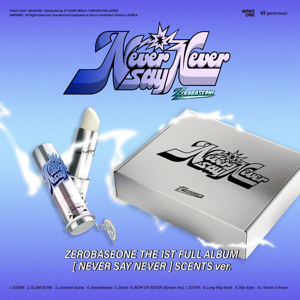 ZEROBASEONE - 1st Full Album [NEVER SAY NEVER] SCENTS Ver.