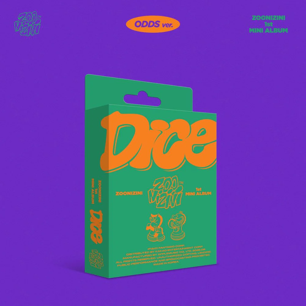 ZOONIZINI (ASTRO) - 1st Mini Album [DICE] ODDS Ver. (META)