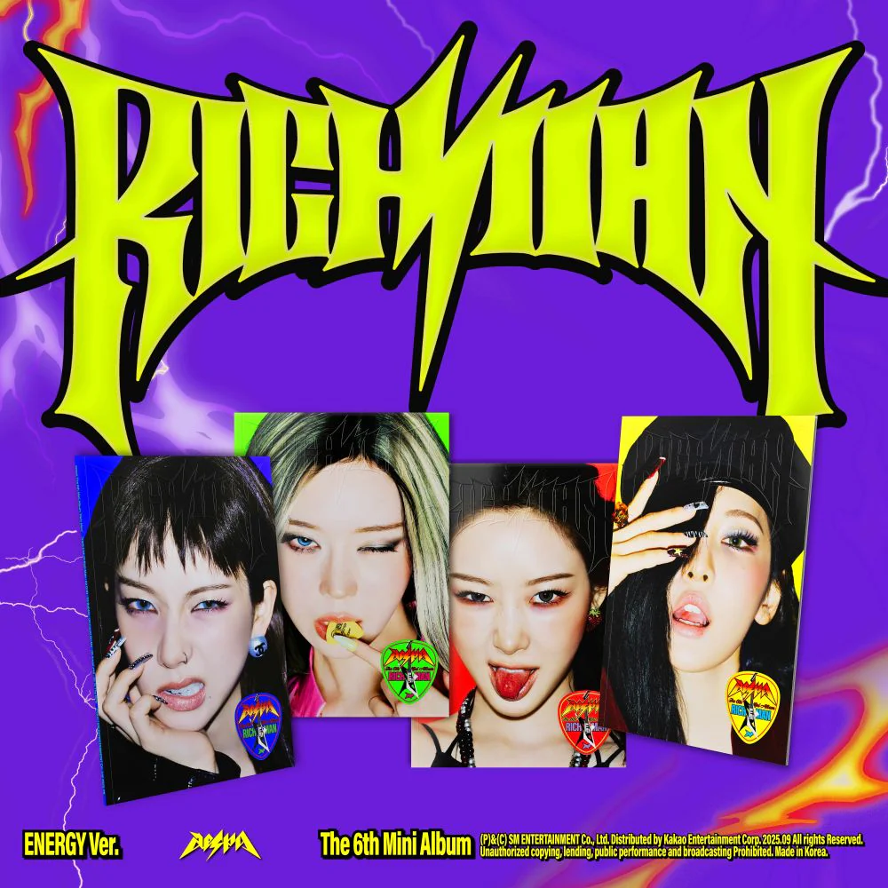 aespa - 6th Mini Album [Rich Man] ENERGY Ver.