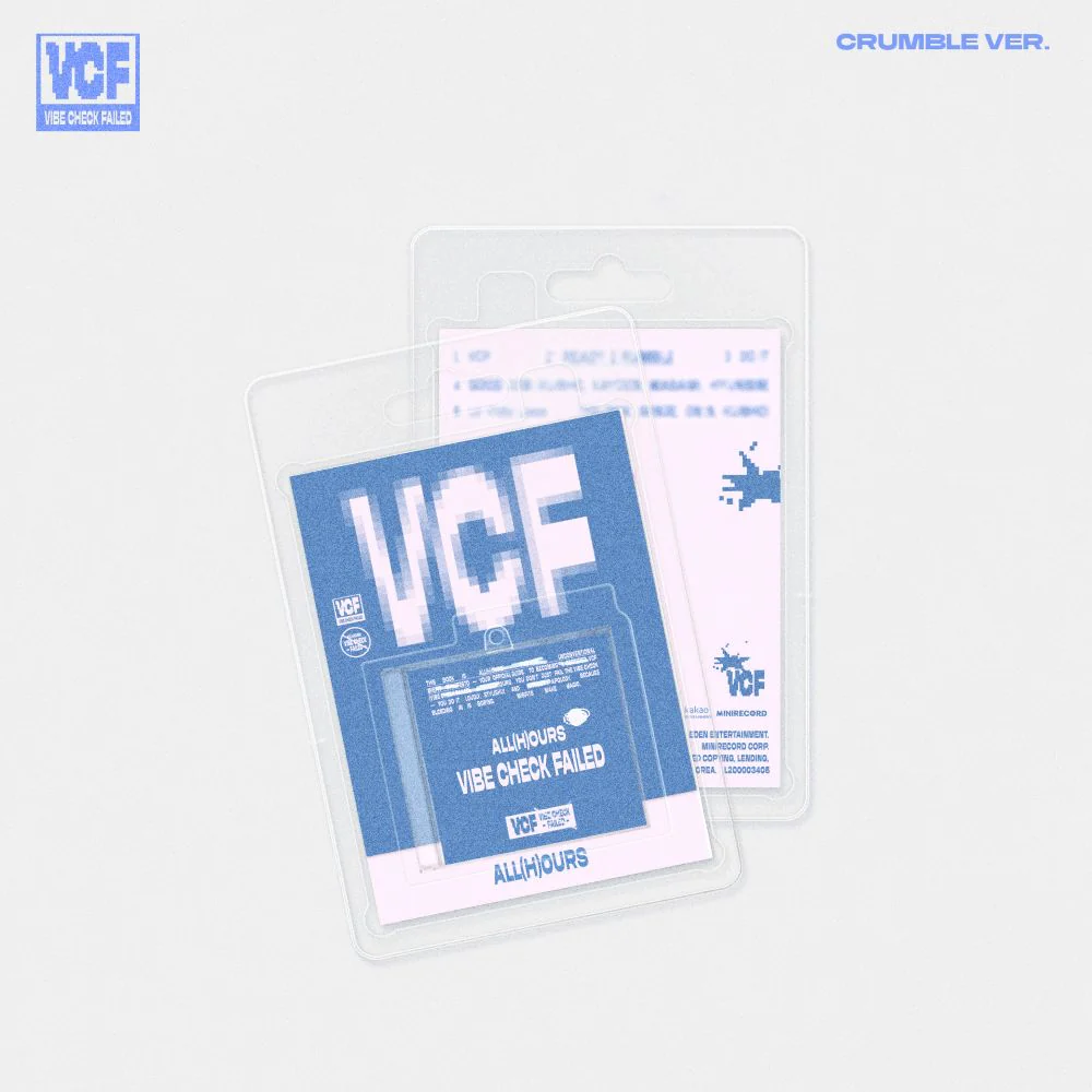 ALL(H)OURS - 4th Mini Album [VCF] CRUMBLE Ver.