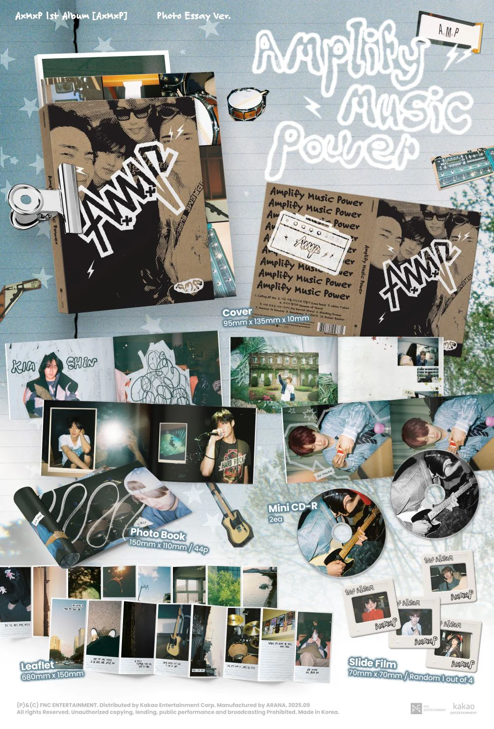 AxMxP - 1st Album [AxMxP] Photo Essay by AxMxP Ver.