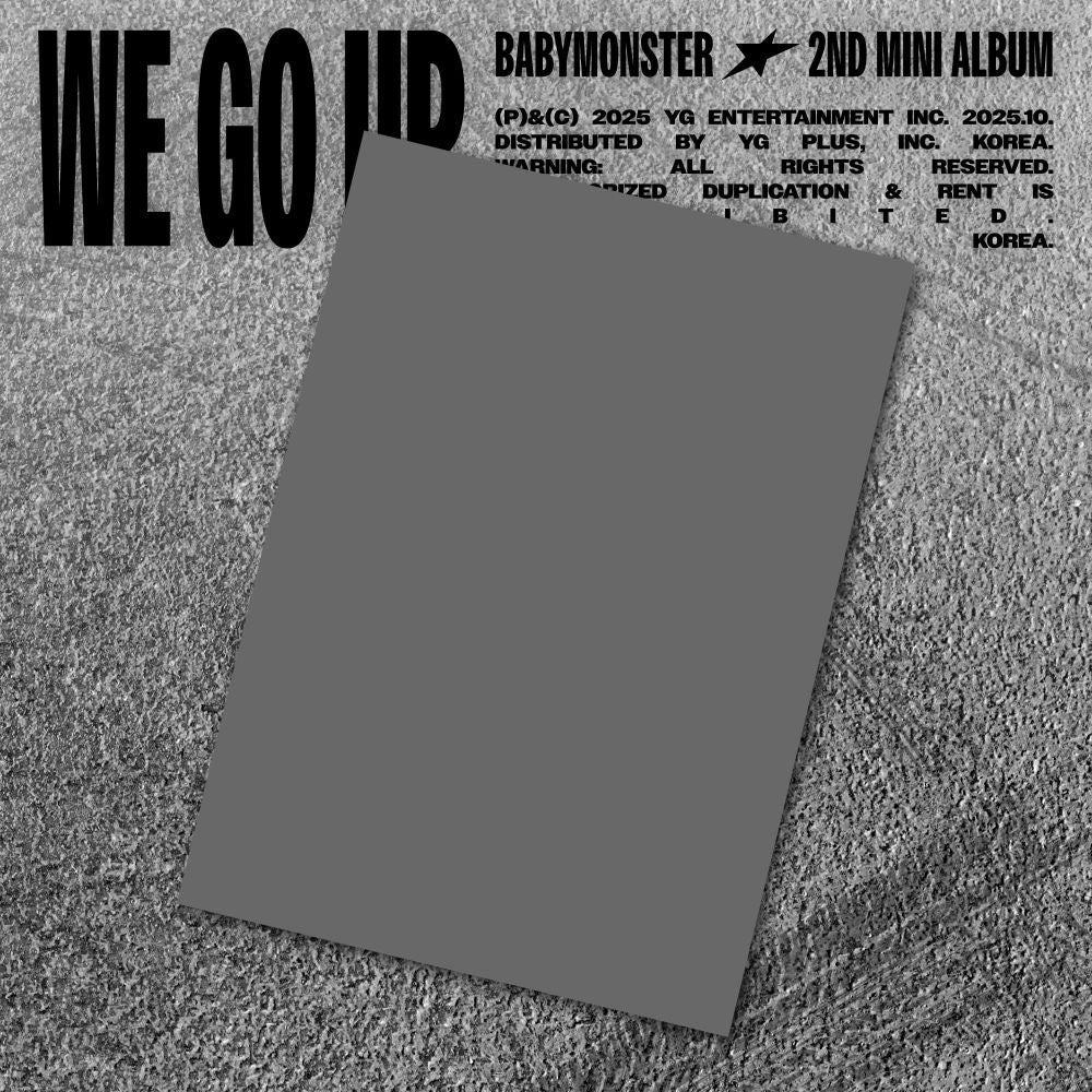 BABYMONSTER - 2nd Mini Album [WE GO UP] POSTCARD Ver.
