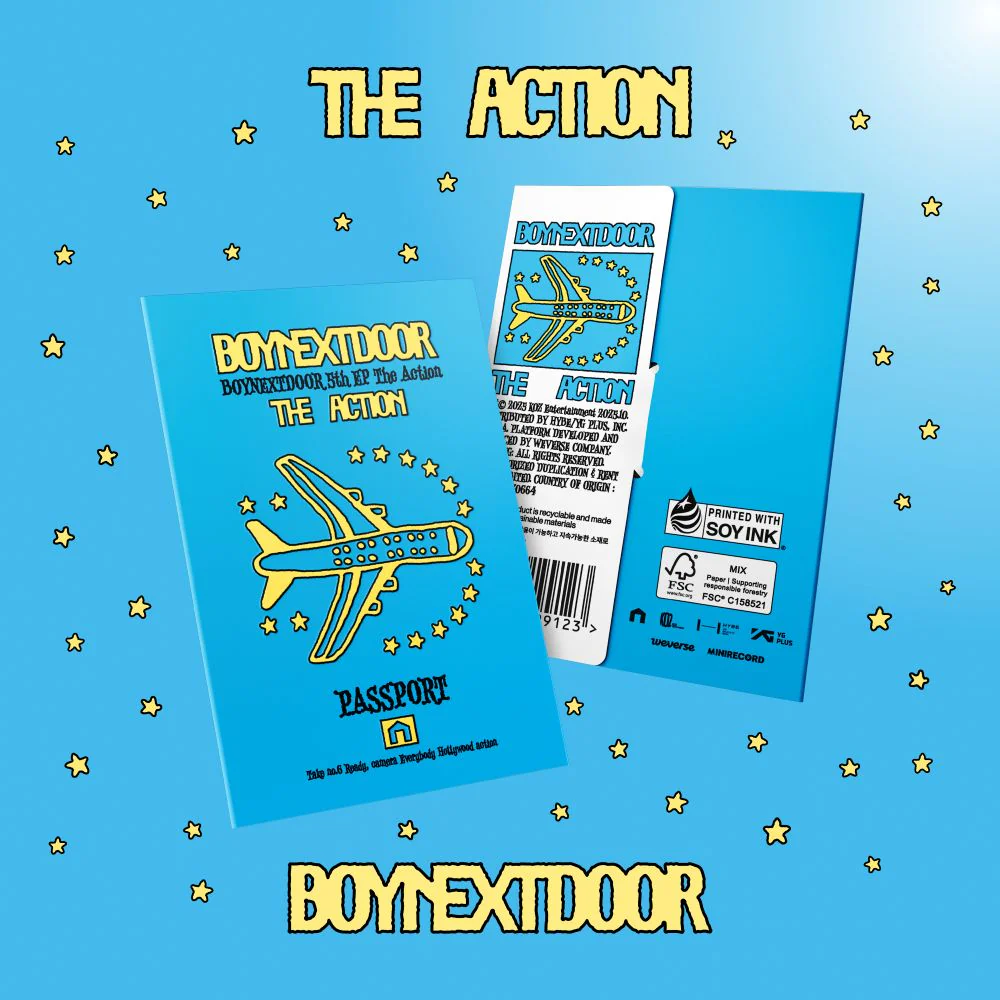 BOYNEXTDOOR - 5th EP [The Action] Weverse Albums Ver.