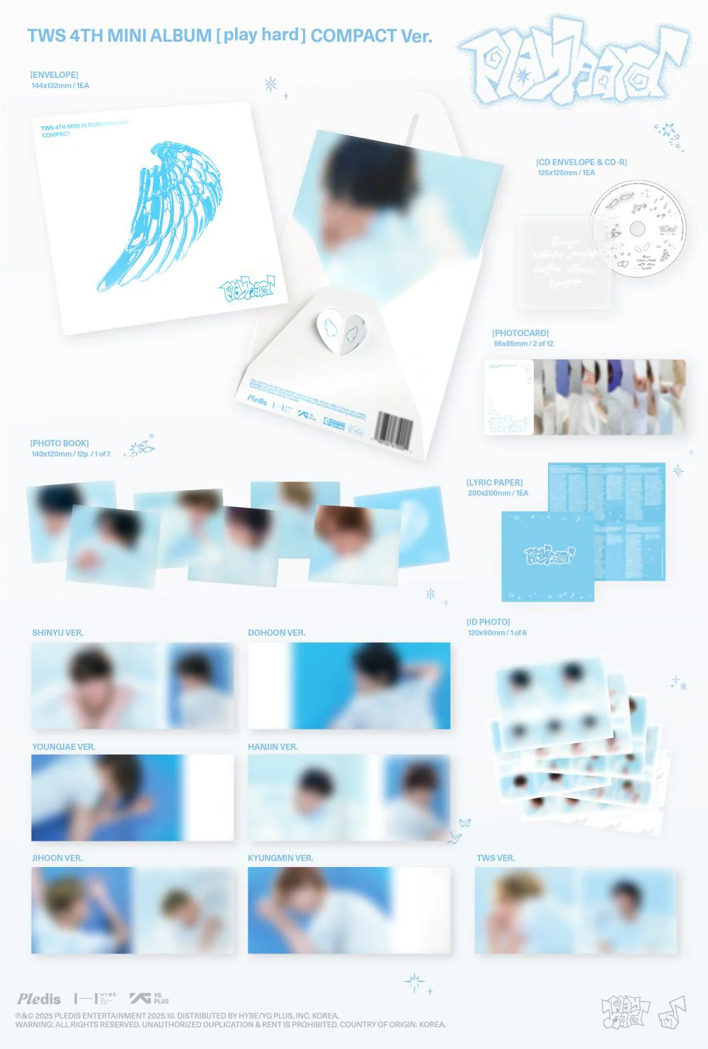 TWS - 4th Mini Album [play hard] COMPACT Ver.
