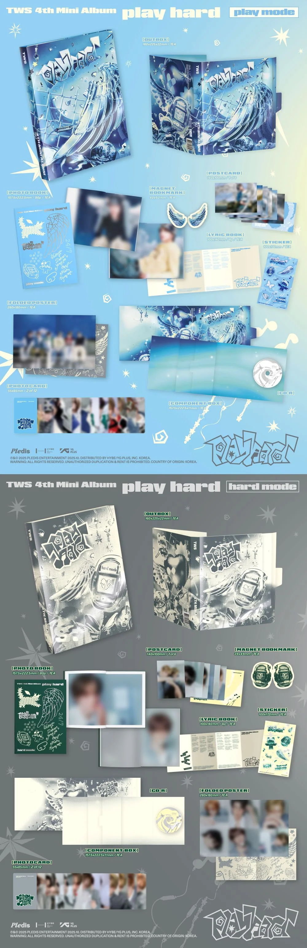 TWS - 4th Mini Album [play hard] Standard Ver.