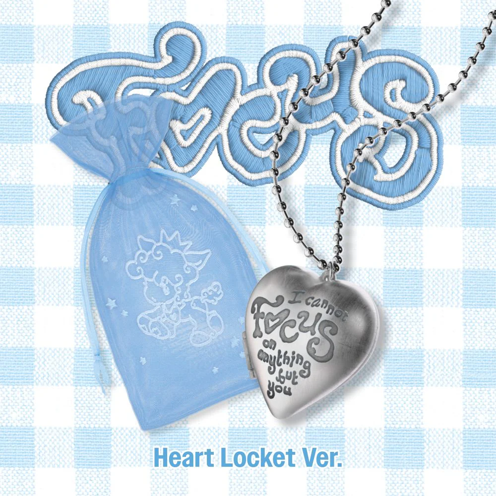 Hearts2Hearts - 1st Mini Album [FOCUS] Heart Locket Ver. (Smart Album)