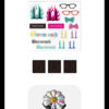 G-DRAGON - OFFICIAL MD [2025 WORLD TOUR IN KOREA] LIGHT STICK DECO STICKER SET - Image 2