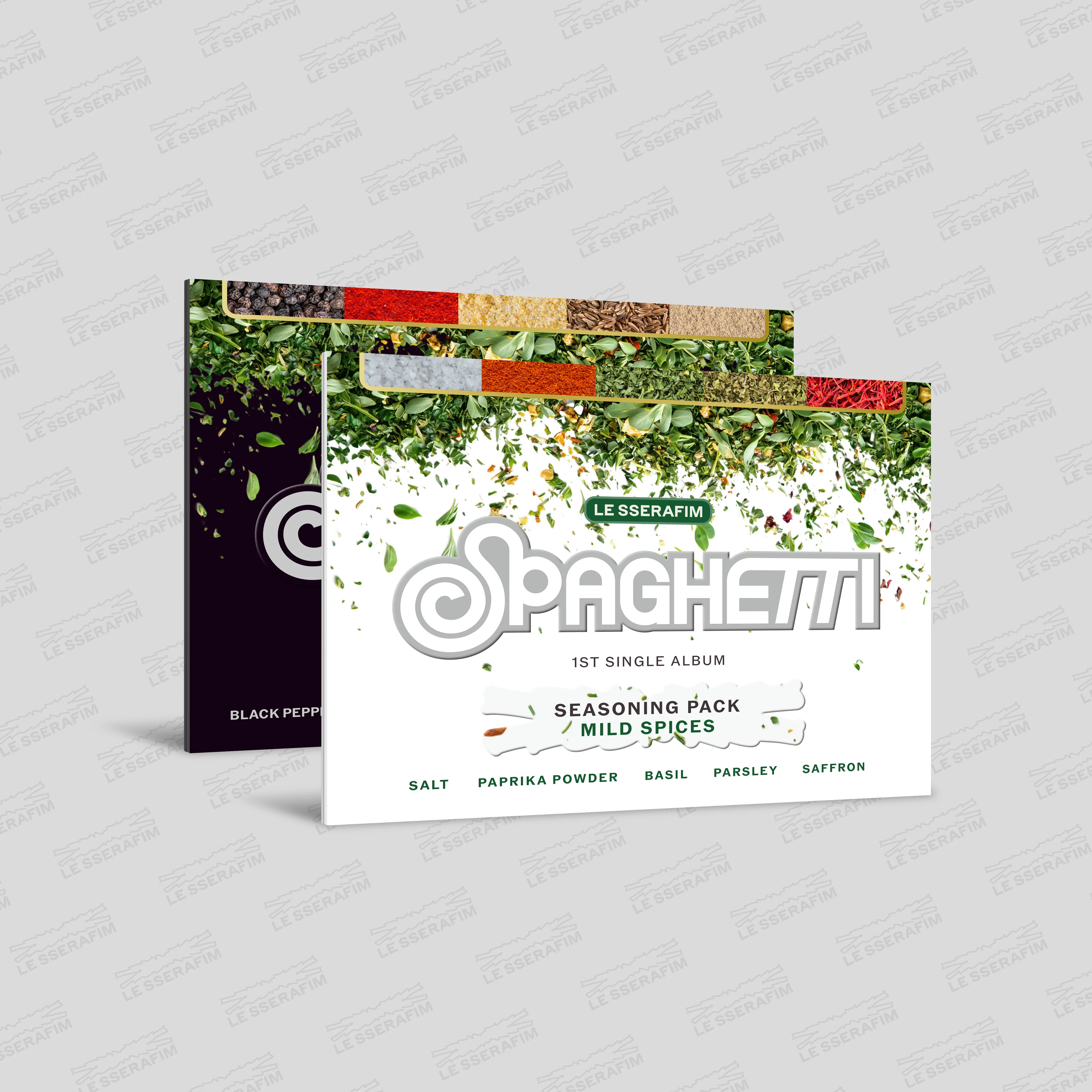 LE SSERAFIM - 1st Single Album [SPAGHETTI] Weverse Albums Ver.