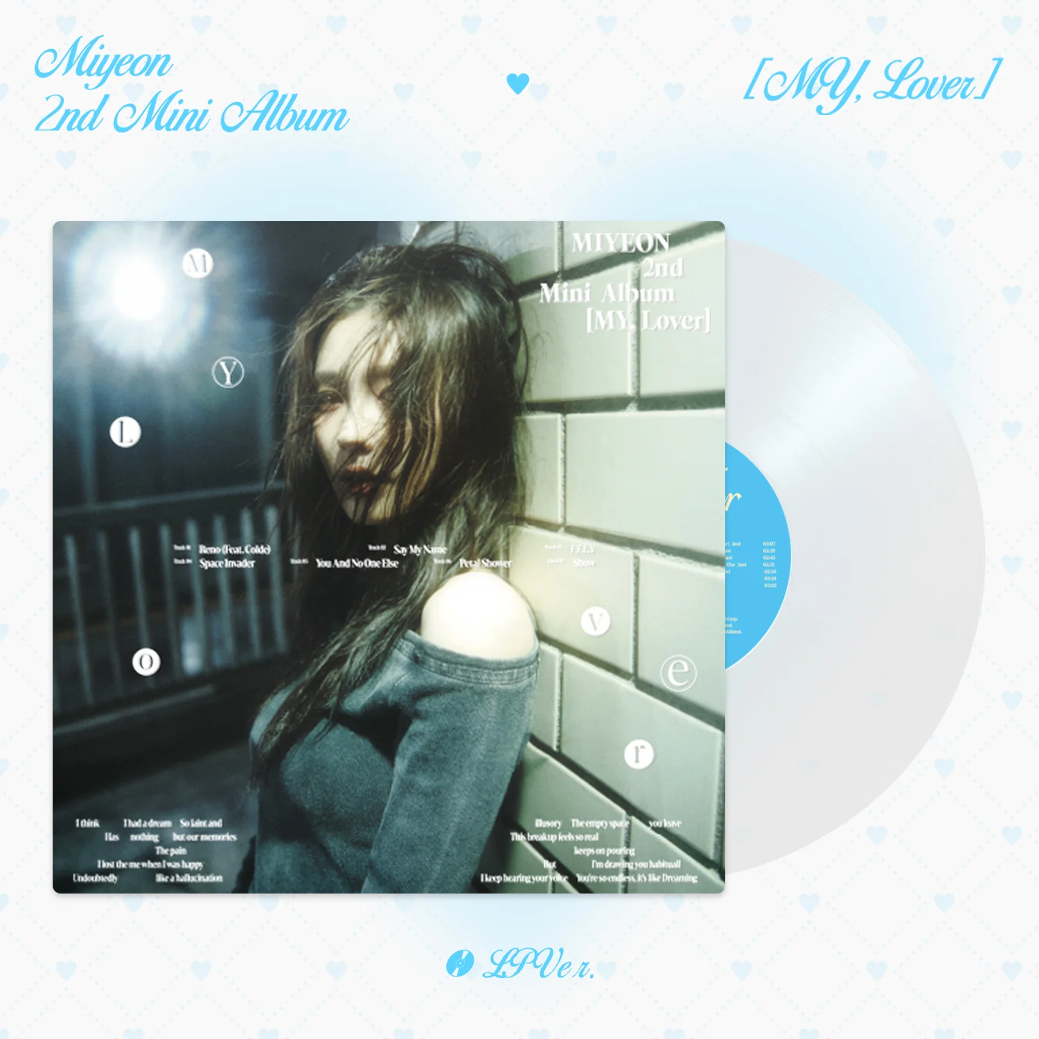MIYEON - 2nd Mini Album [MY, Lover] LP Ver.