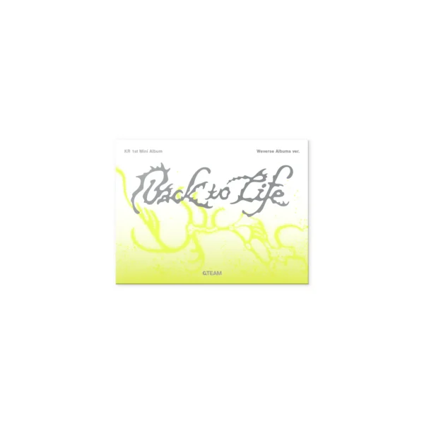 &TEAM - KR 1st Mini Album [Back to Life] Photocard Box (Weverse Albums Ver.)