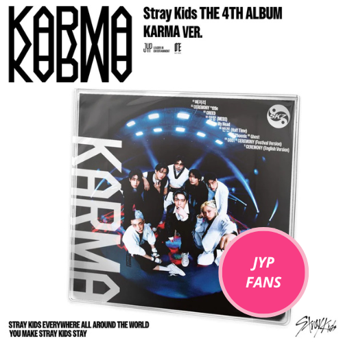 (FANS SHOP) Stray Kids - 4th Full Album [KARMA] (KARMA VER.) (Limited VER.)