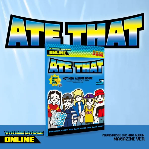 YOUNG POSSE - EP [ATE THAT] Magazine Ver.