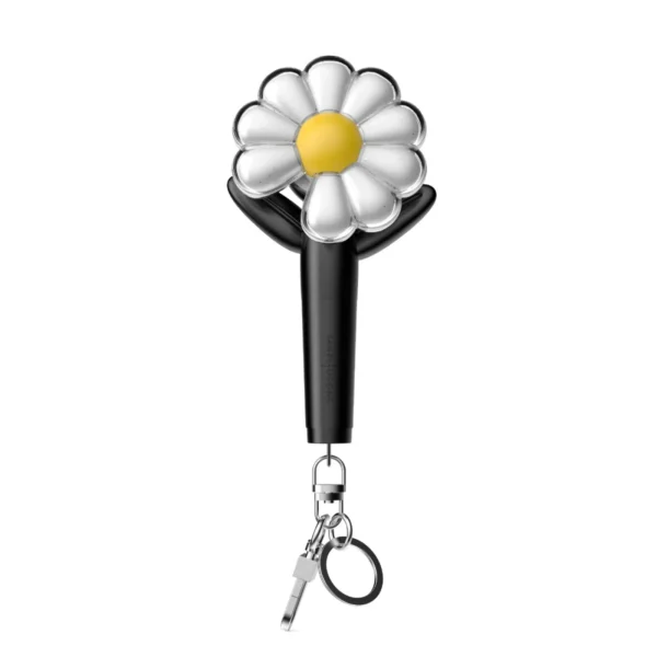 G-DRAGON - OFFICIAL MINI LIGHT KEYRING BLACK