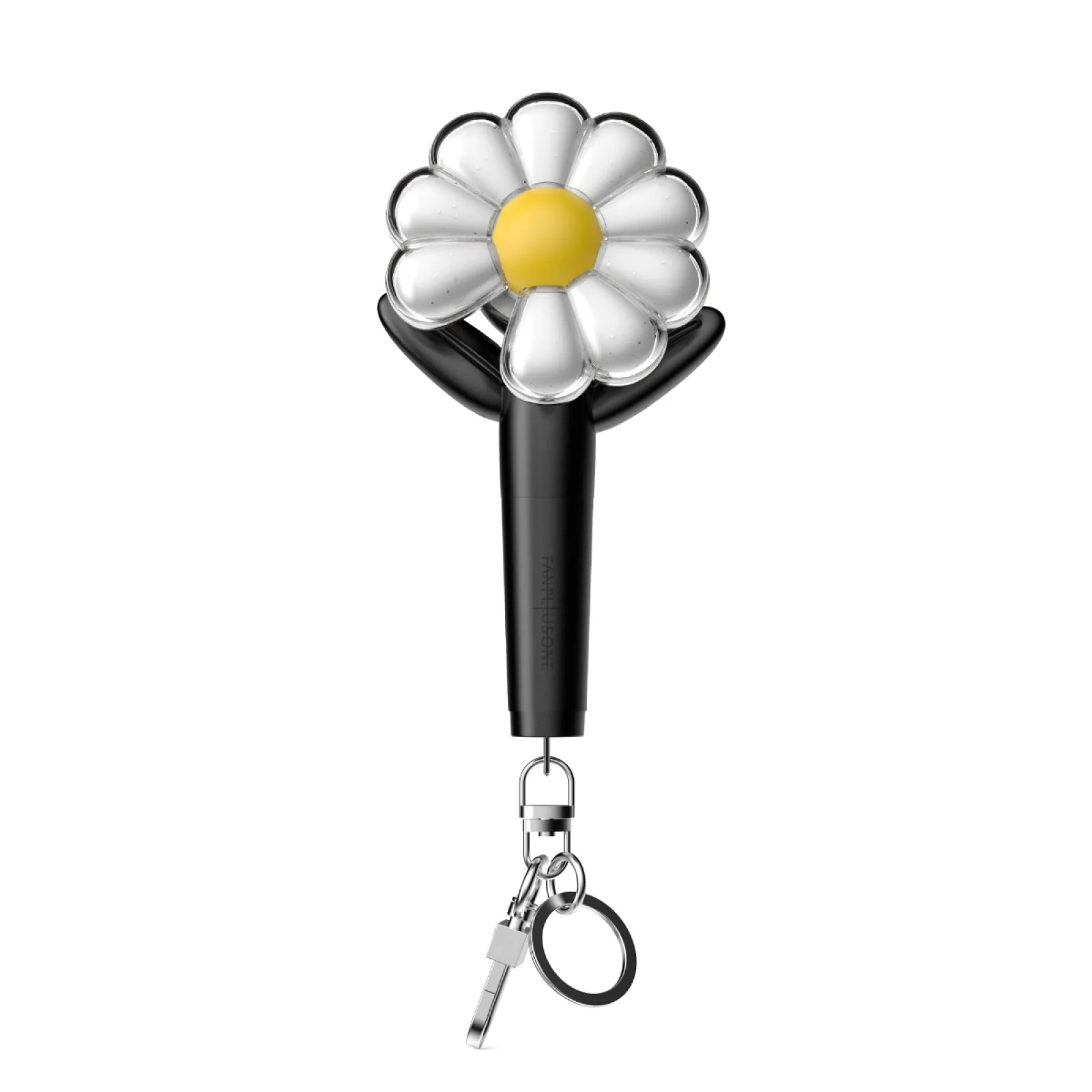 G-DRAGON - OFFICIAL MINI LIGHT KEYRING BLACK