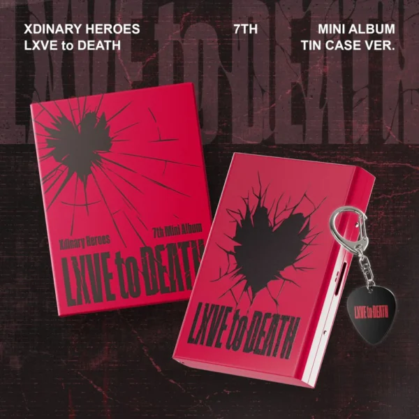 Xdinary-Heroes - 7th Mini Album [LXVE to DEATH] Tin Case Ver.