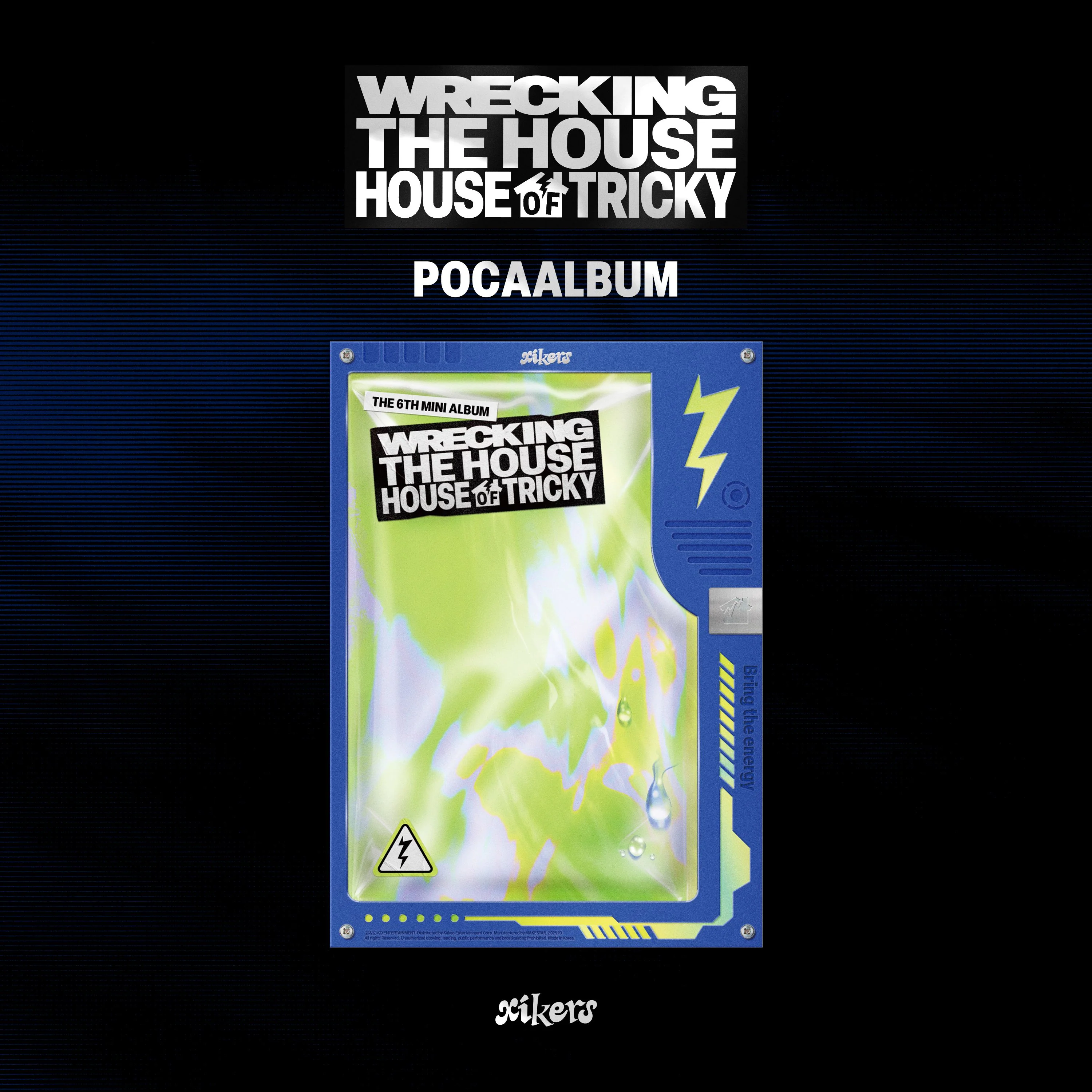 xikers - 6th Mini Album [HOUSE OF TRICKY WRECKING THE HOUSE] POCAALBUM Ver.