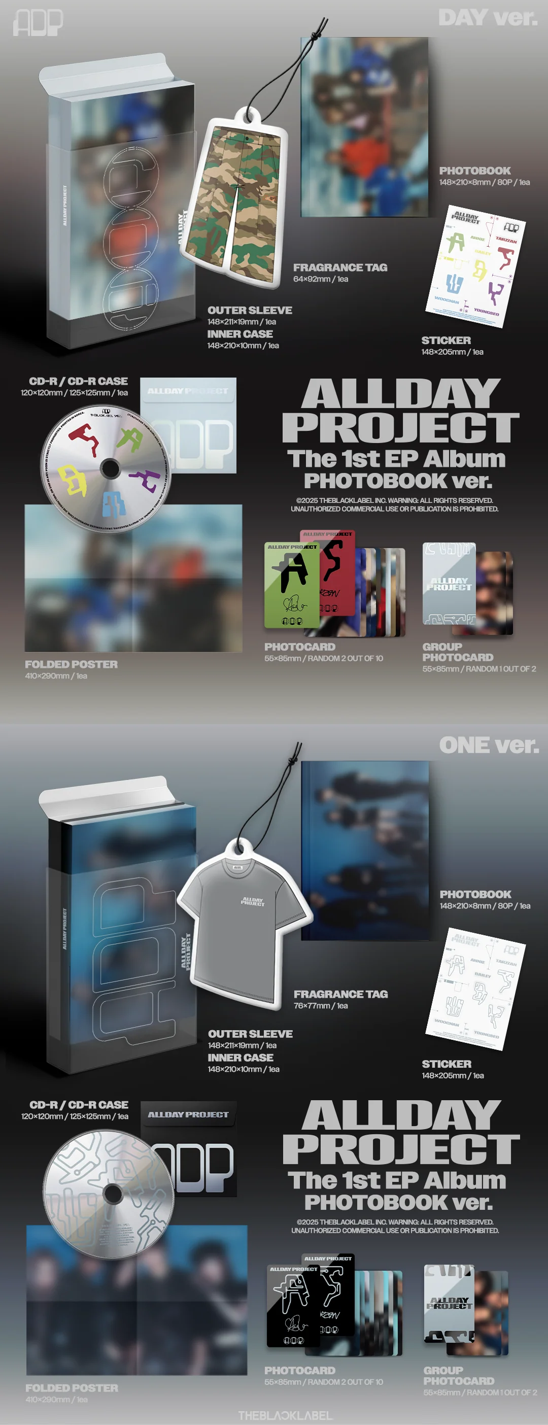 ALLDAY PROJECT - 1st EP Album [ALLDAY PROJECT] PHOTOBOOK Ver. - Image 2