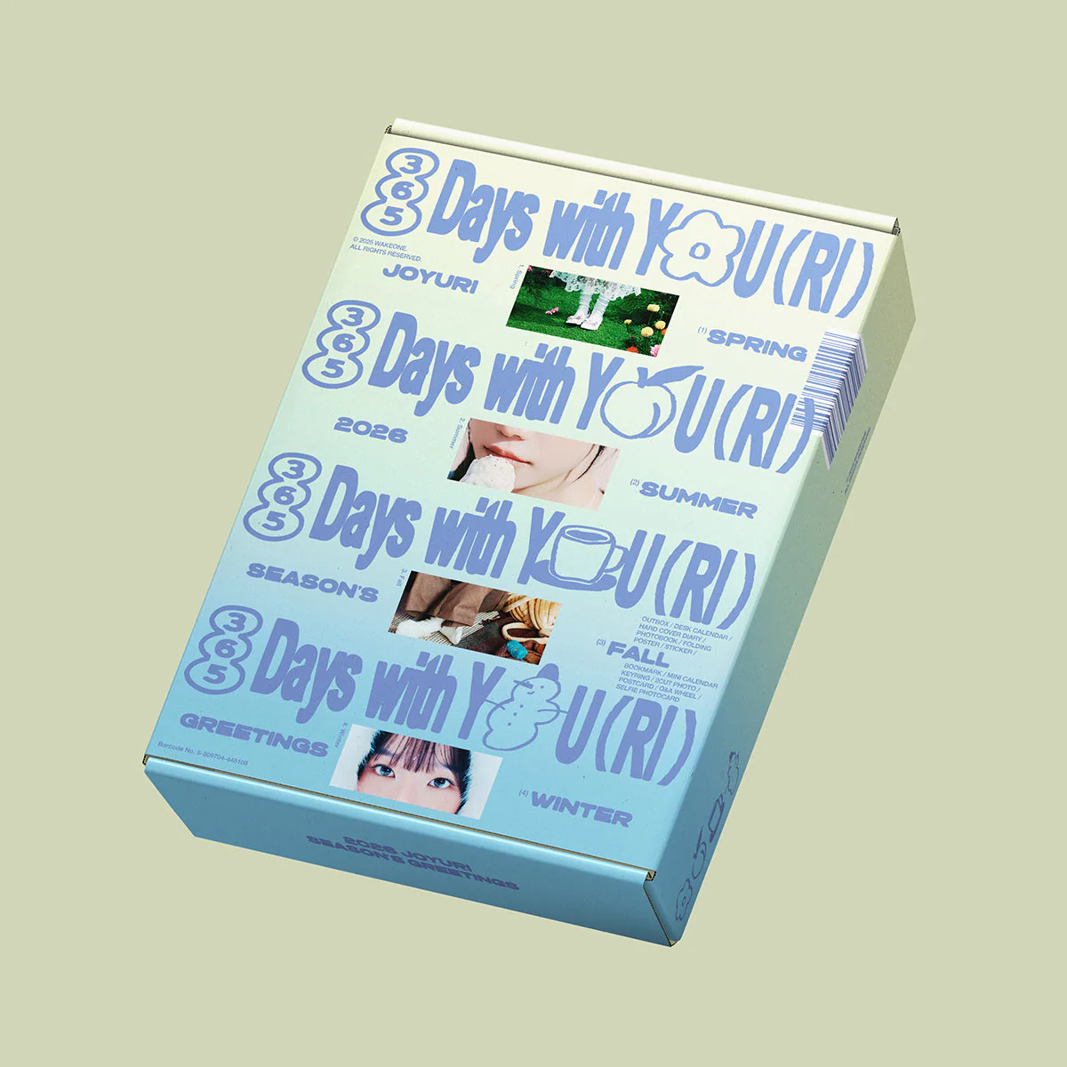 JO YURI - 2026 SEASON'S GREETINGS [365 Days with YOU(RI)]