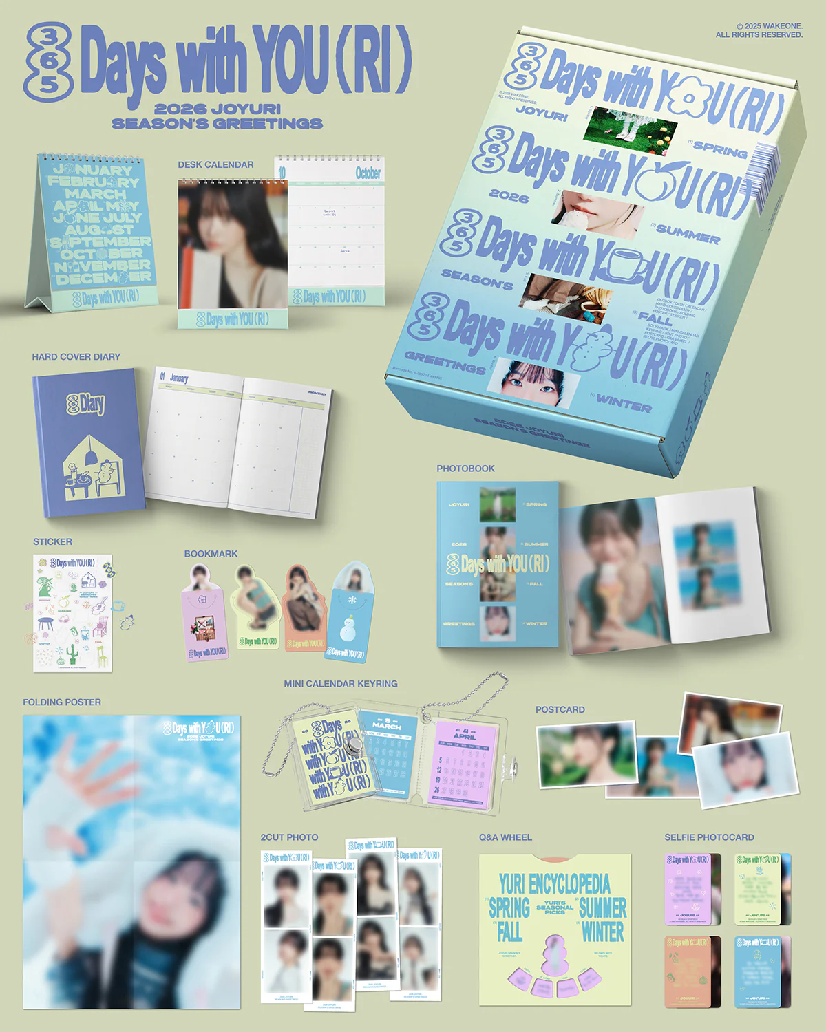 JO YURI - 2026 SEASON'S GREETINGS [365 Days with YOU(RI)] - Image 2