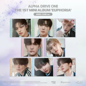 ALPHA DRIVE ONE - 1st Mini Album [EUPHORIA] JEWEL CASE Ver.