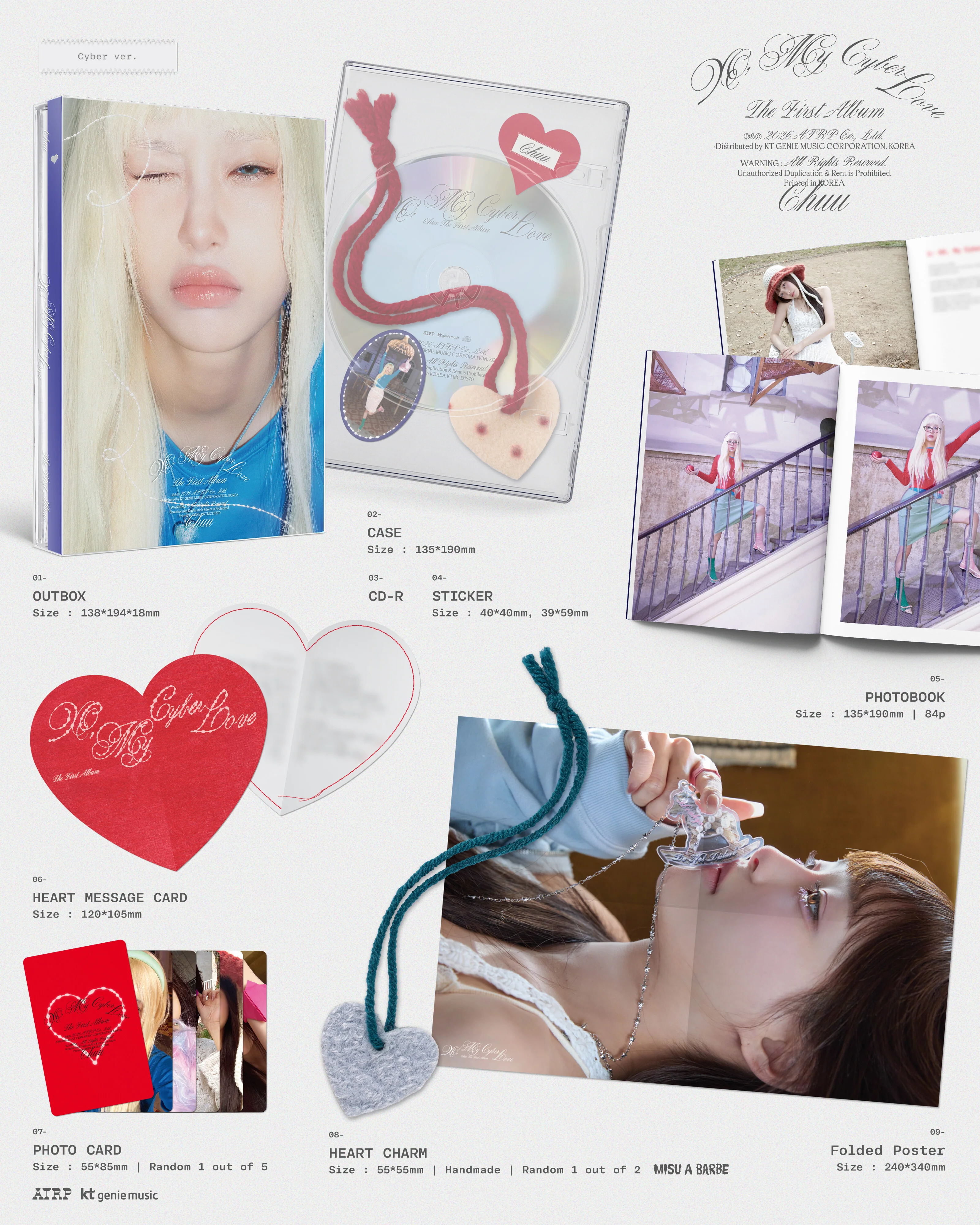 CHUU - The First Album [XO, My Cyberlove] Cyber Ver. - Image 2