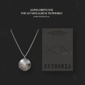 ALPHA DRIVE ONE - 1st Mini Album [EUPHORIA] COIN NECKLACE Ver.