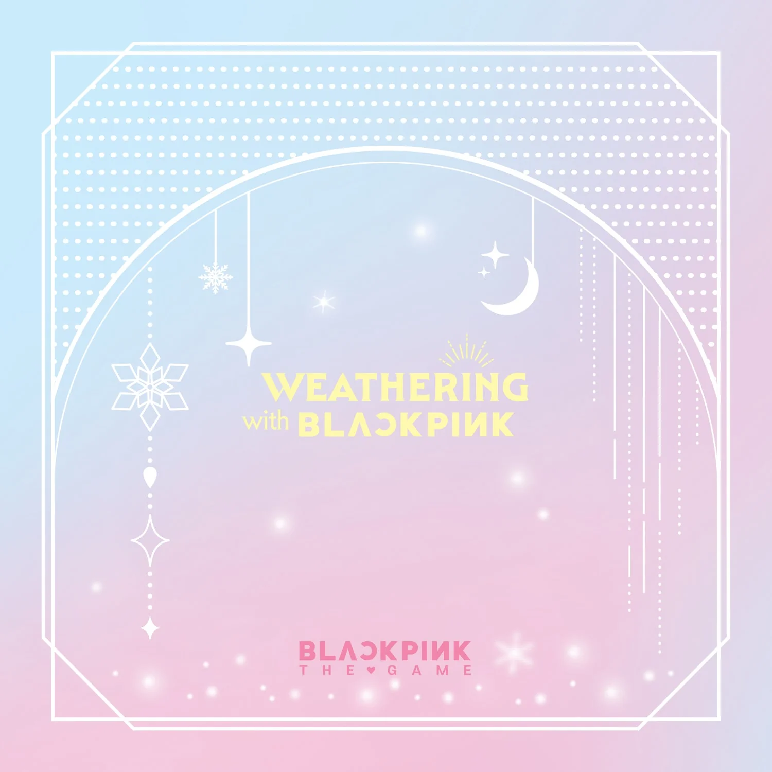 BLACKPINK - THE GAME PHOTOCARD COLLECTION [WEATHERING WITH BLACKPINK]